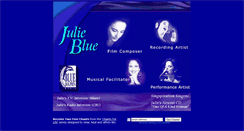 Desktop Screenshot of julieblue.com